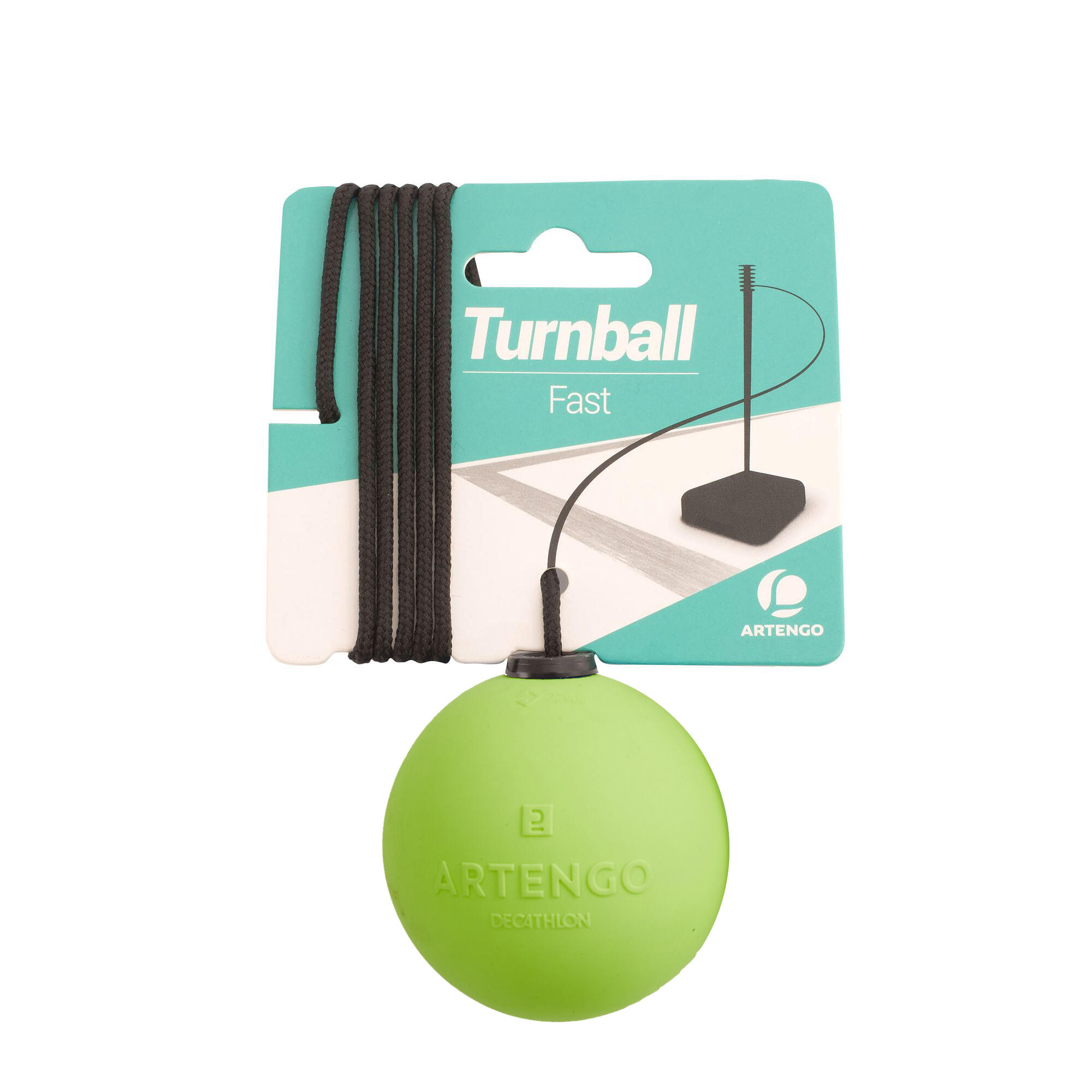 Loptička na turnball fast ball gumená modrá  bez veľkosti
