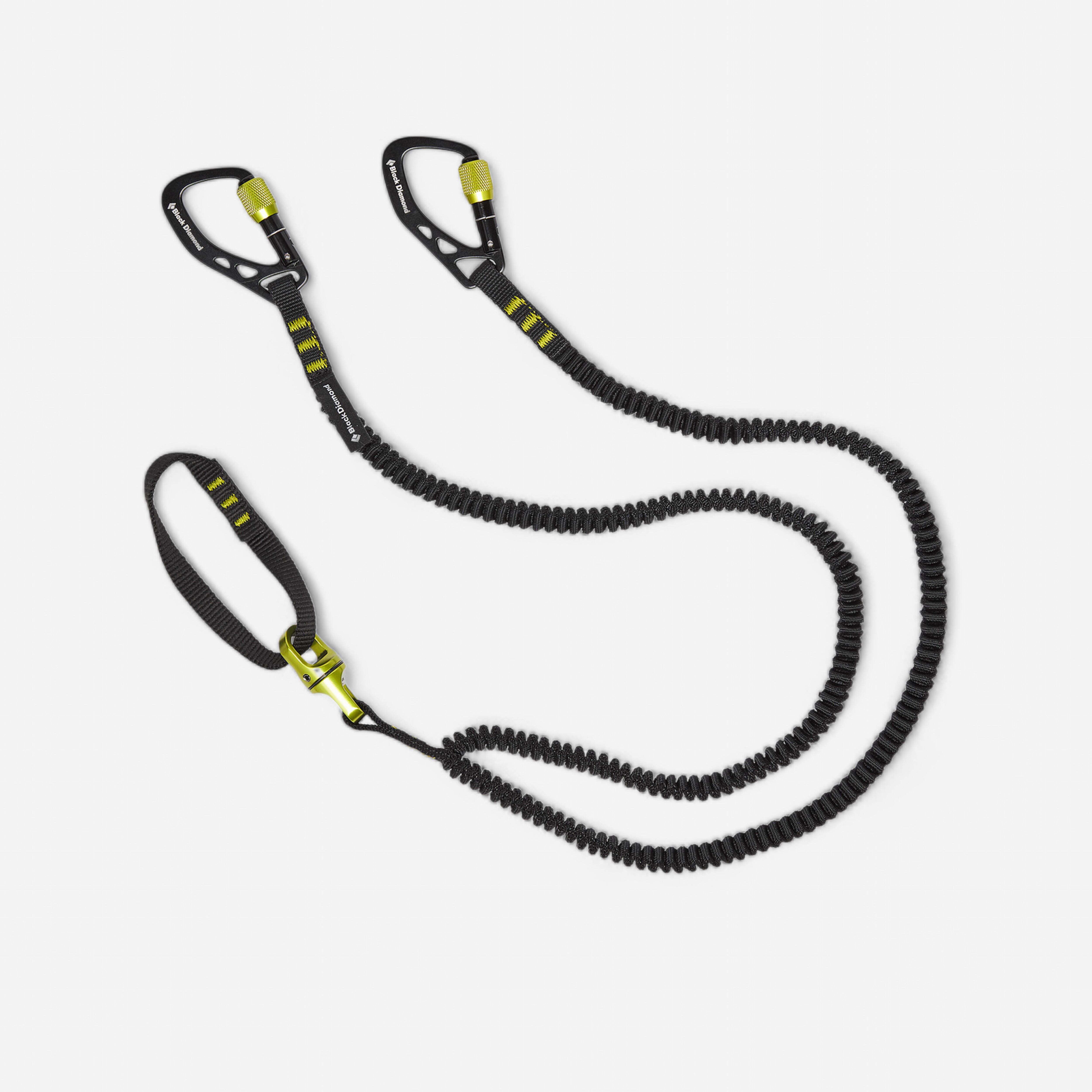 BLACK DIAMOND Dvojitý elastický popruh Spinner Leash na cepín-BLACK DIAMOND