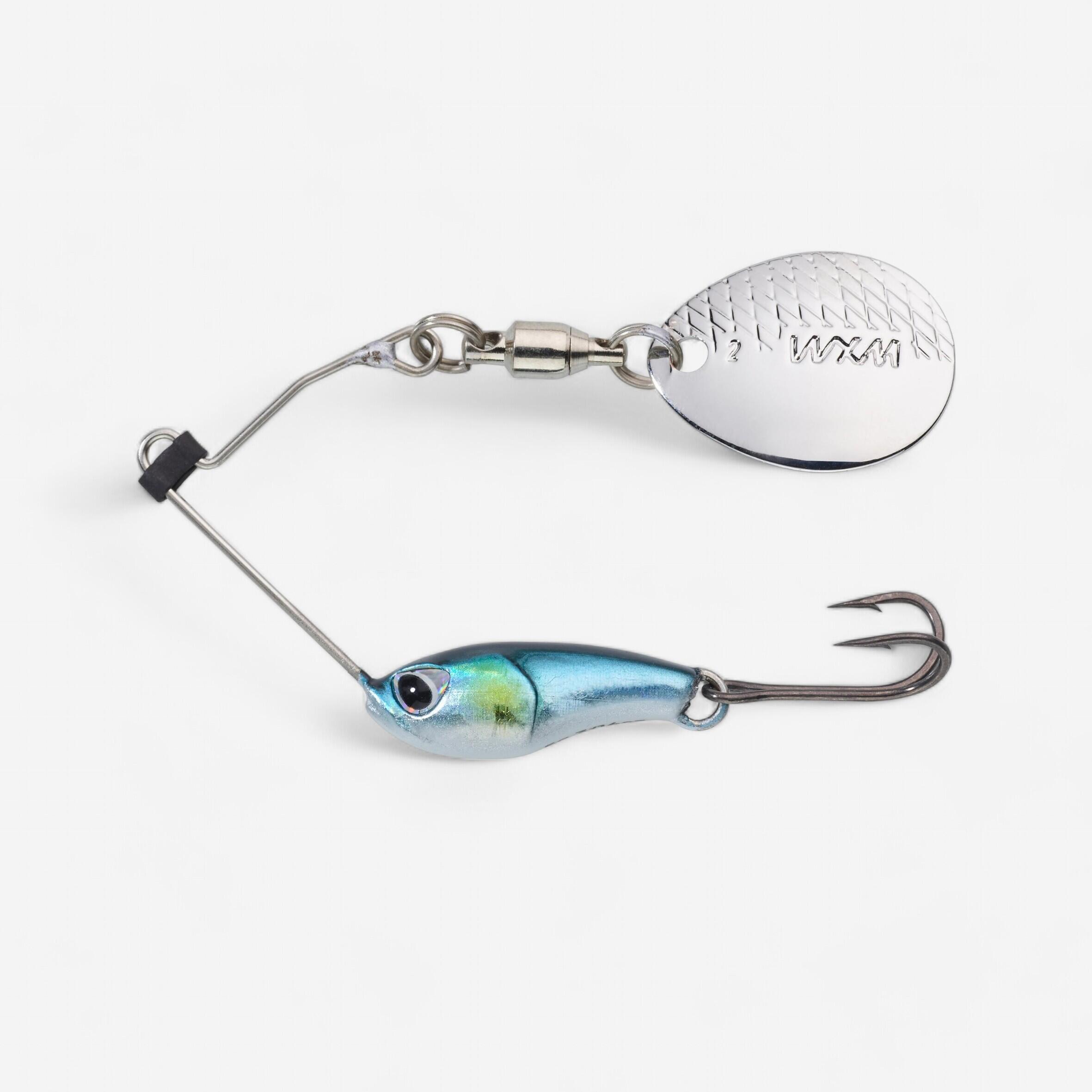 CAPERLAN Nástraha Micro spinnerbait Spino MCO 5 g modrý chrbát modrá-CAPERLAN