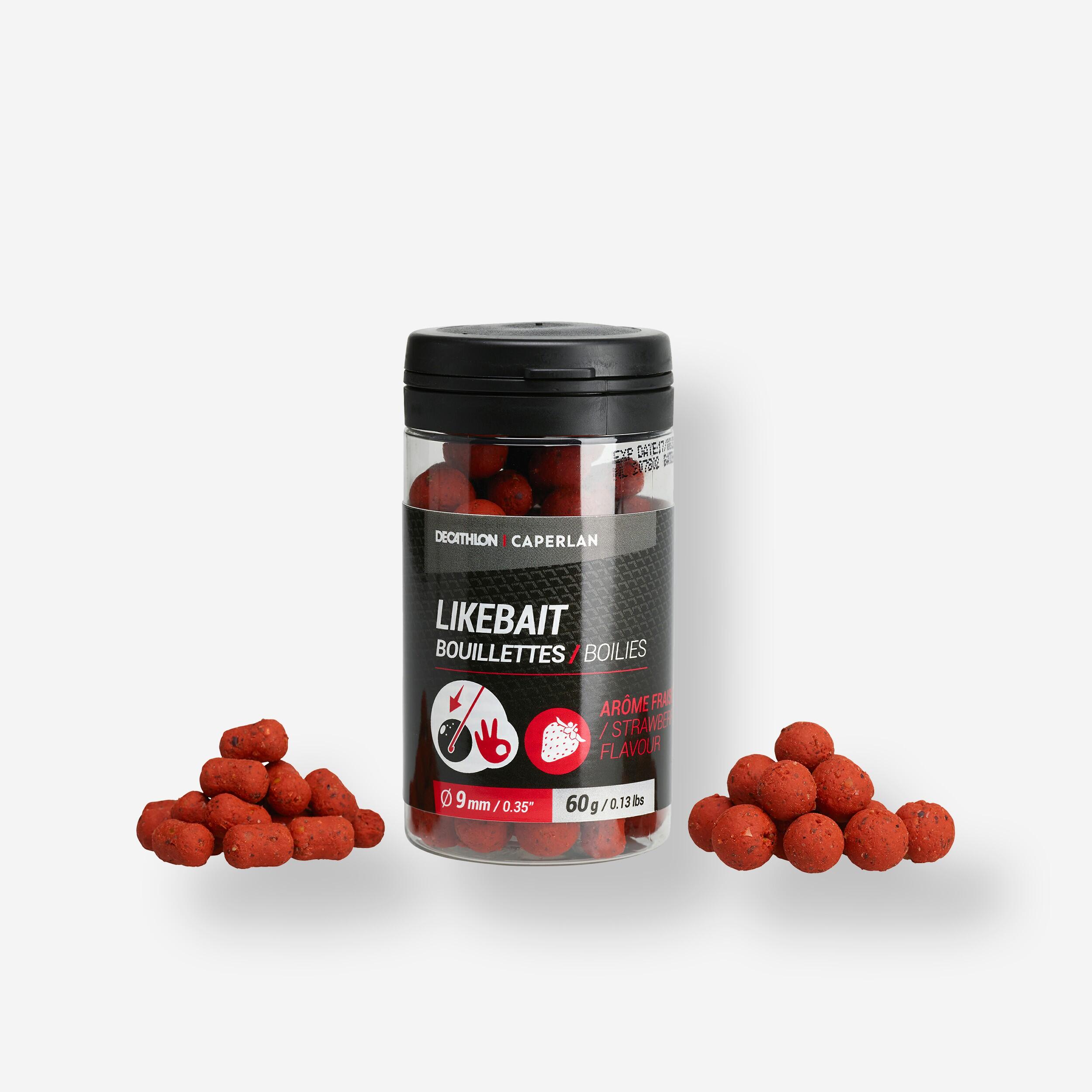 CAPERLAN Nástrahy na Feeder Micro Boilies + Dumbells Jahoda 60 g-CAPERLAN