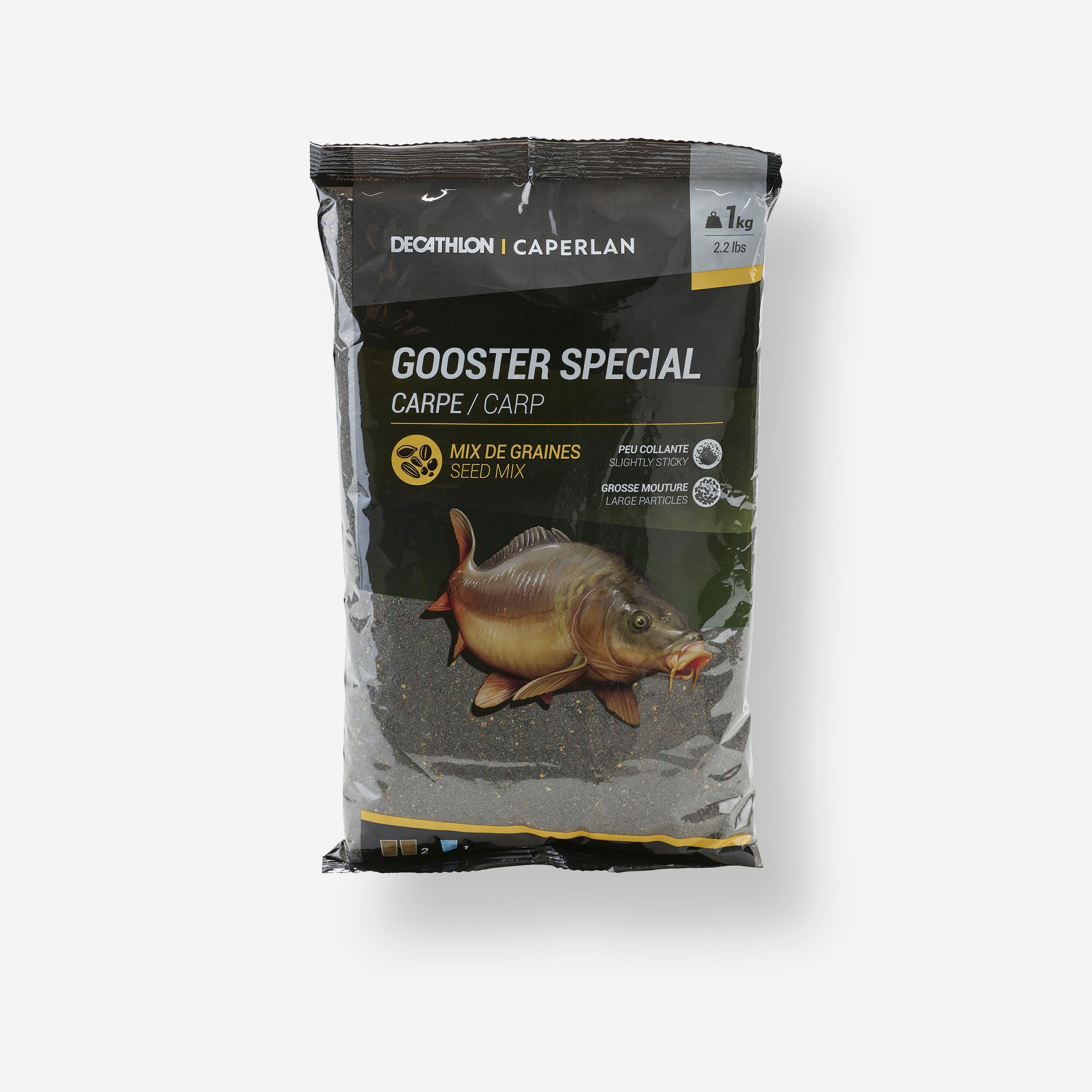 CAPERLAN Návnada Gooster Special kapor čierna 1 kg 229@1kg-CAPERLAN