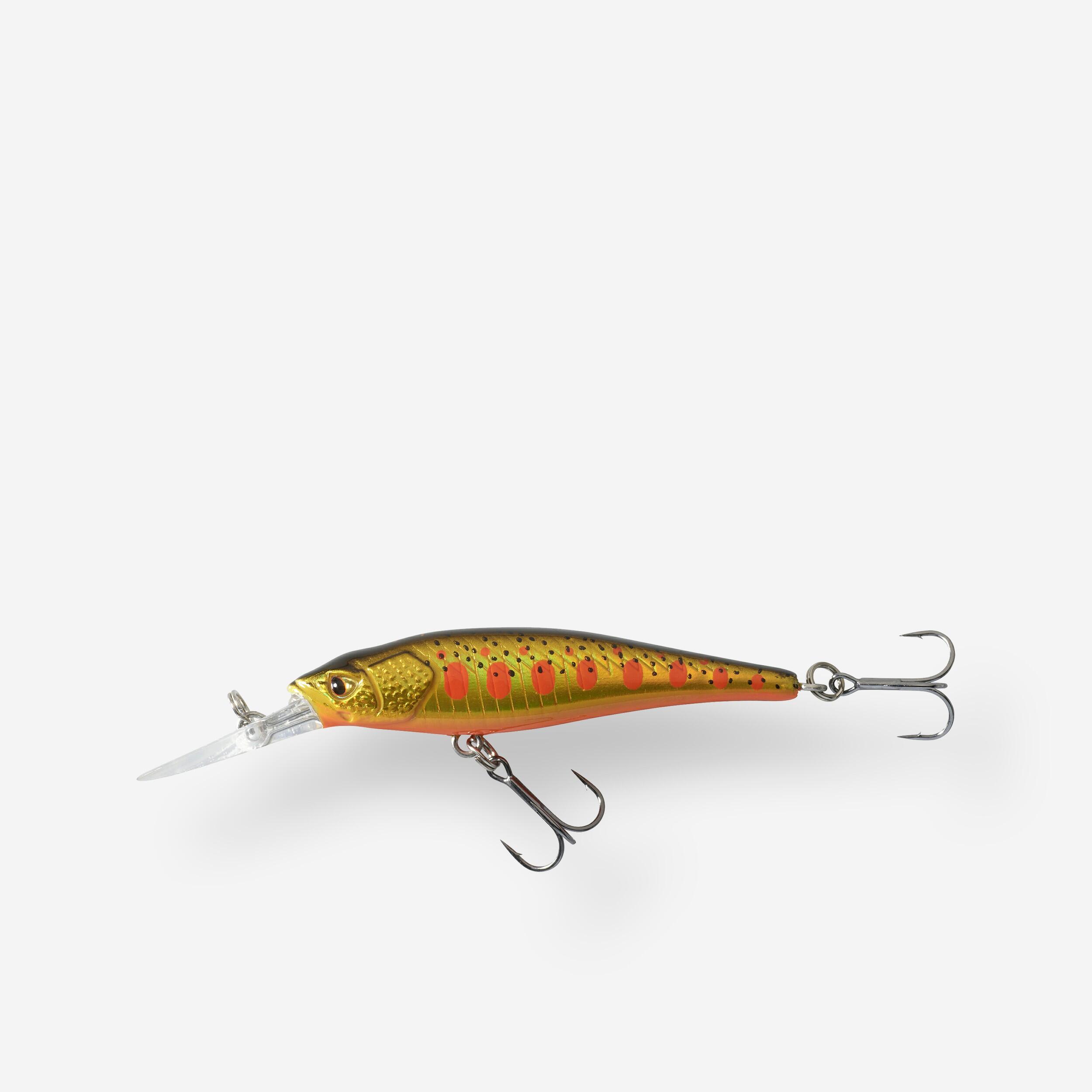 CAPERLAN Wobler Jerkbait / Deep Minnow WXM MNWDD 50 SP Yamame Orange čierna-CAPERLAN