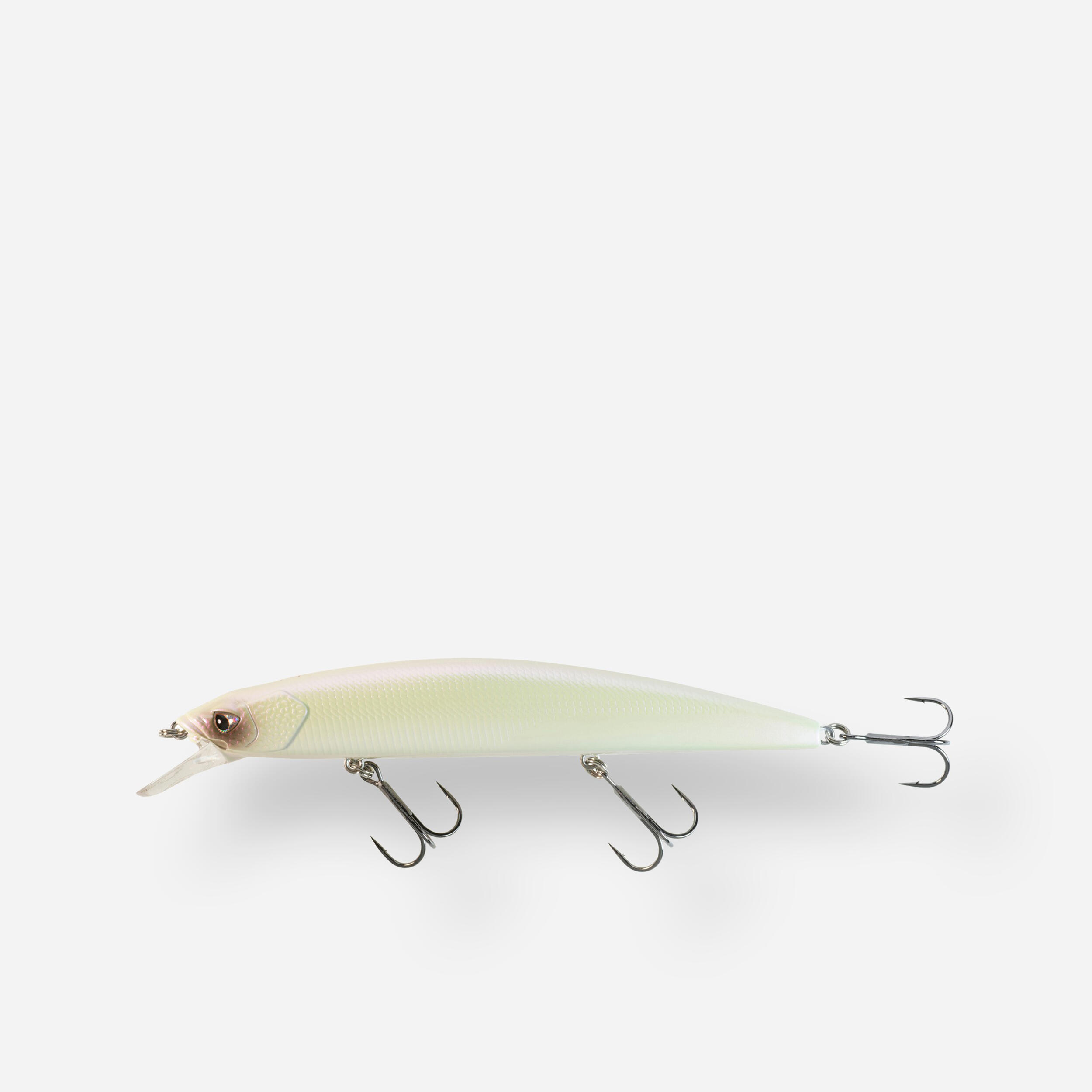 CAPERLAN Wobler Jerkbait Minnow WXM JKMNW 130 SP biely-CAPERLAN