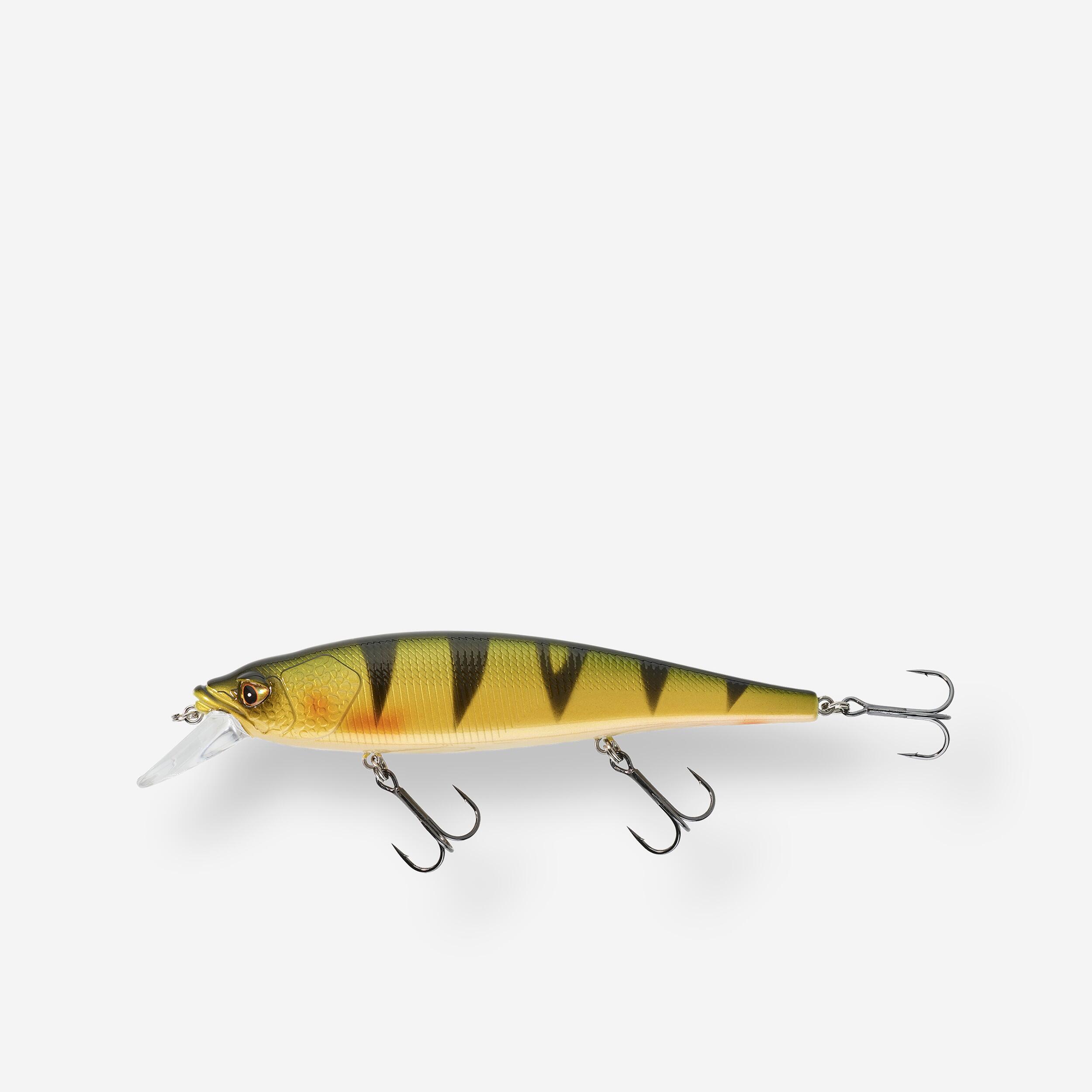 CAPERLAN Wobler Jerkbait Minnow WXM MNW 130 SP ostriež čierna-CAPERLAN