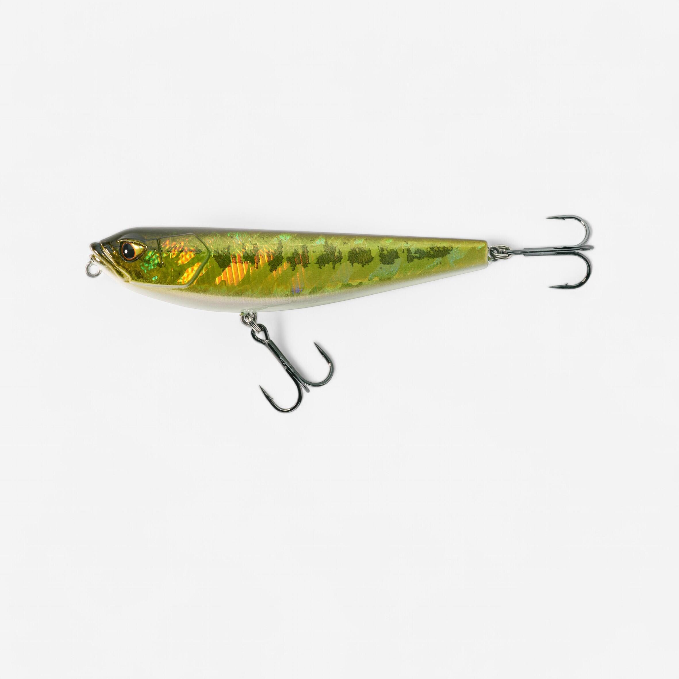 CAPERLAN Wobler Stickbait WXM STK 100 F Black Bass žltá-CAPERLAN