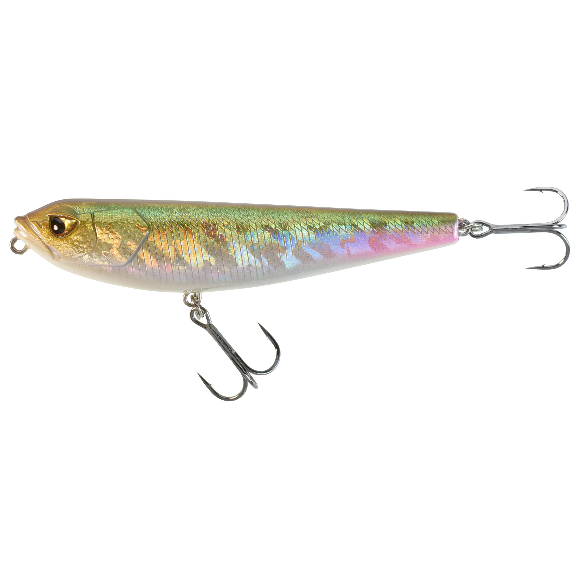 CAPERLAN Wobler Stickbait WXM STK 100 F zelený chrbát zelená-CAPERLAN