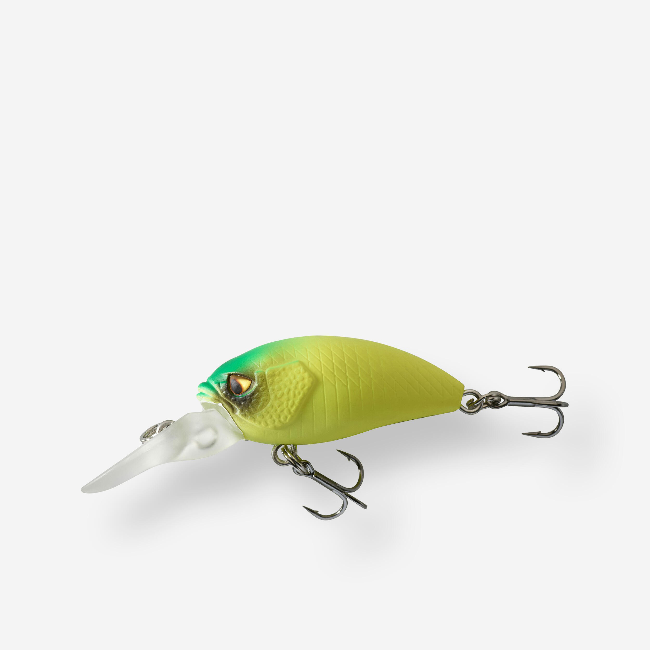 CAPERLAN Wobler crankbait CRK 30 F žltý fluo žltá-CAPERLAN