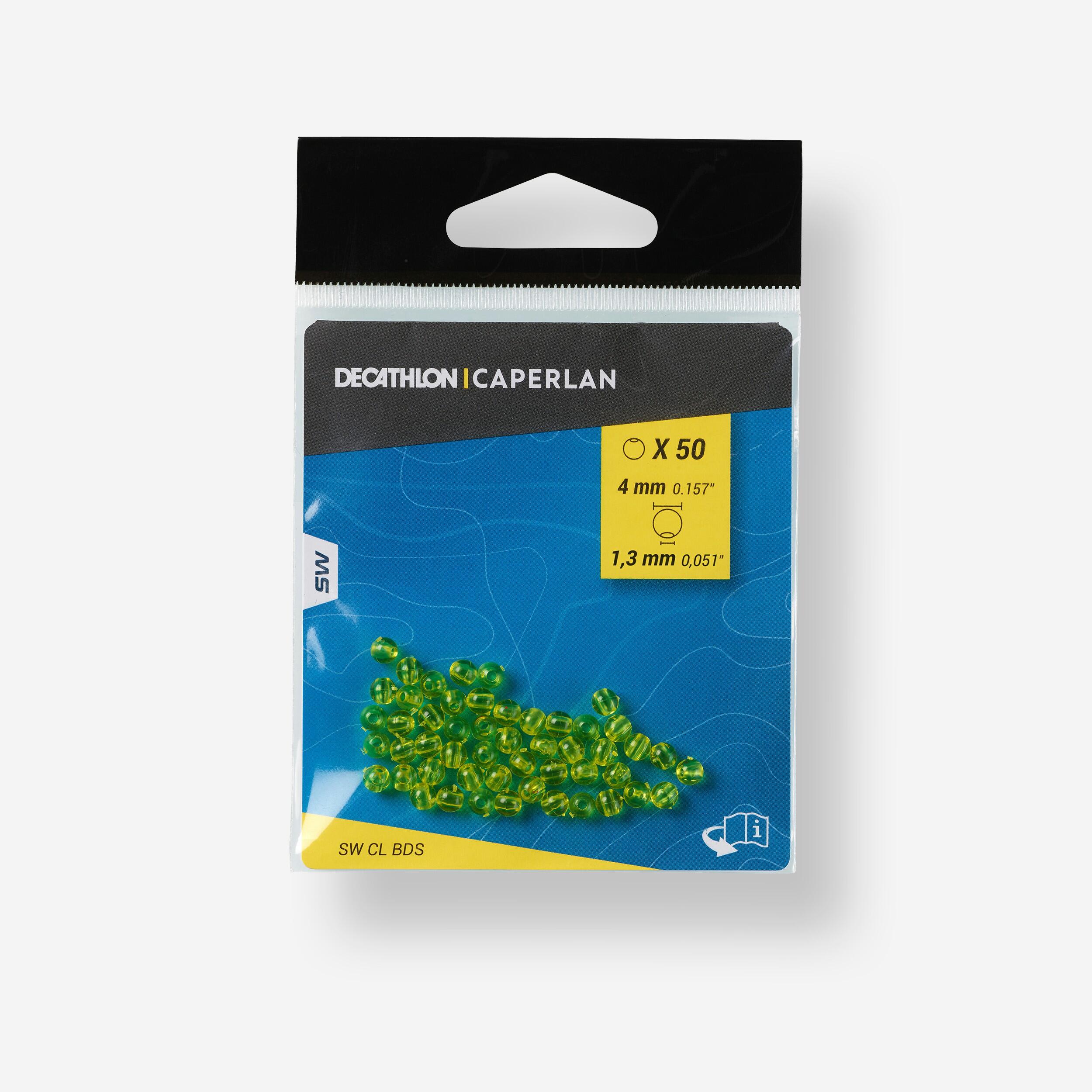 CAPERLAN Žlté koráliky na surfcasting 4 mm žltá-CAPERLAN