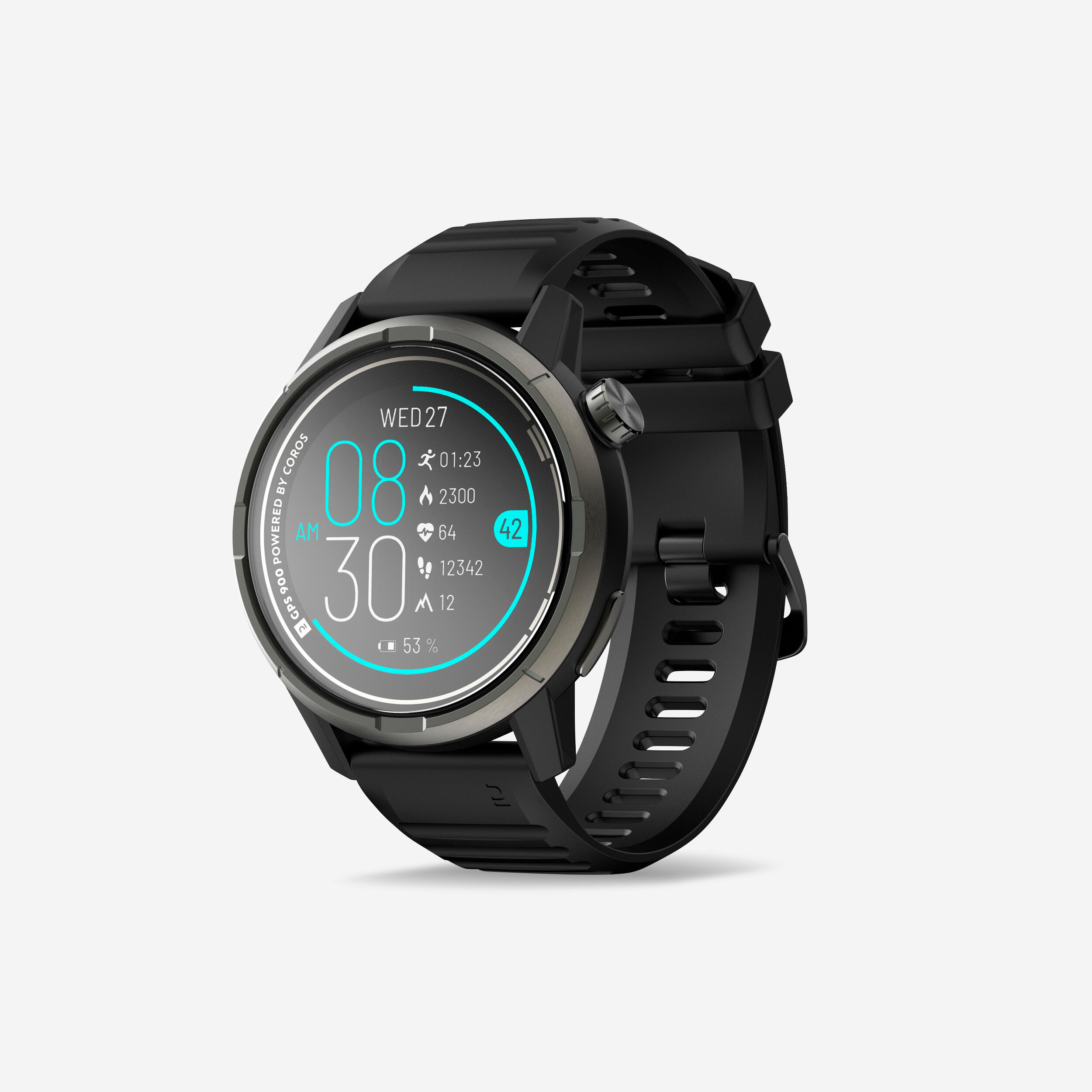 DECATHLON Inteligentné hodinky GPS 900 čierne-DECATHLON