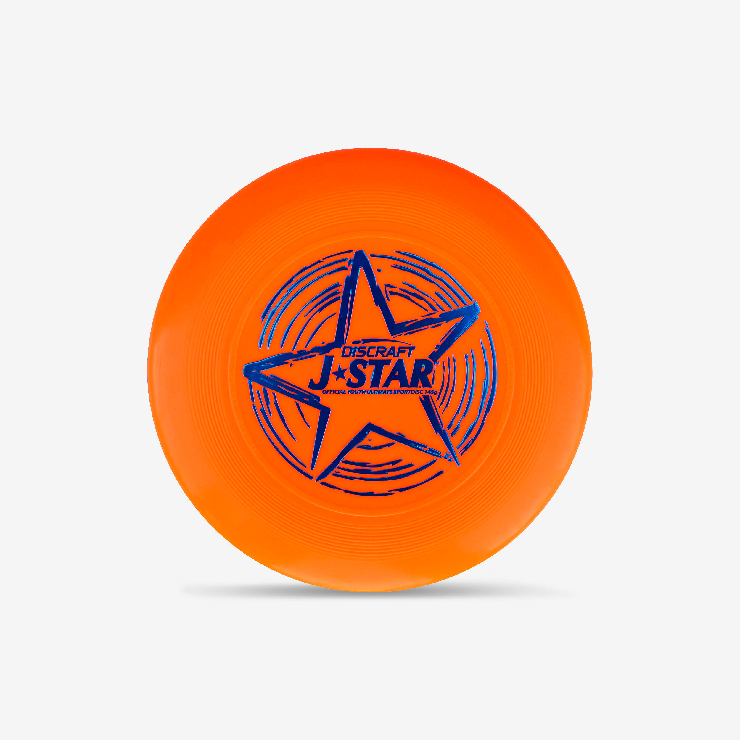 DISCRAFT Detský lietajúci tanier D145 na ultimate z pružného plastu žltý-DISCRAFT