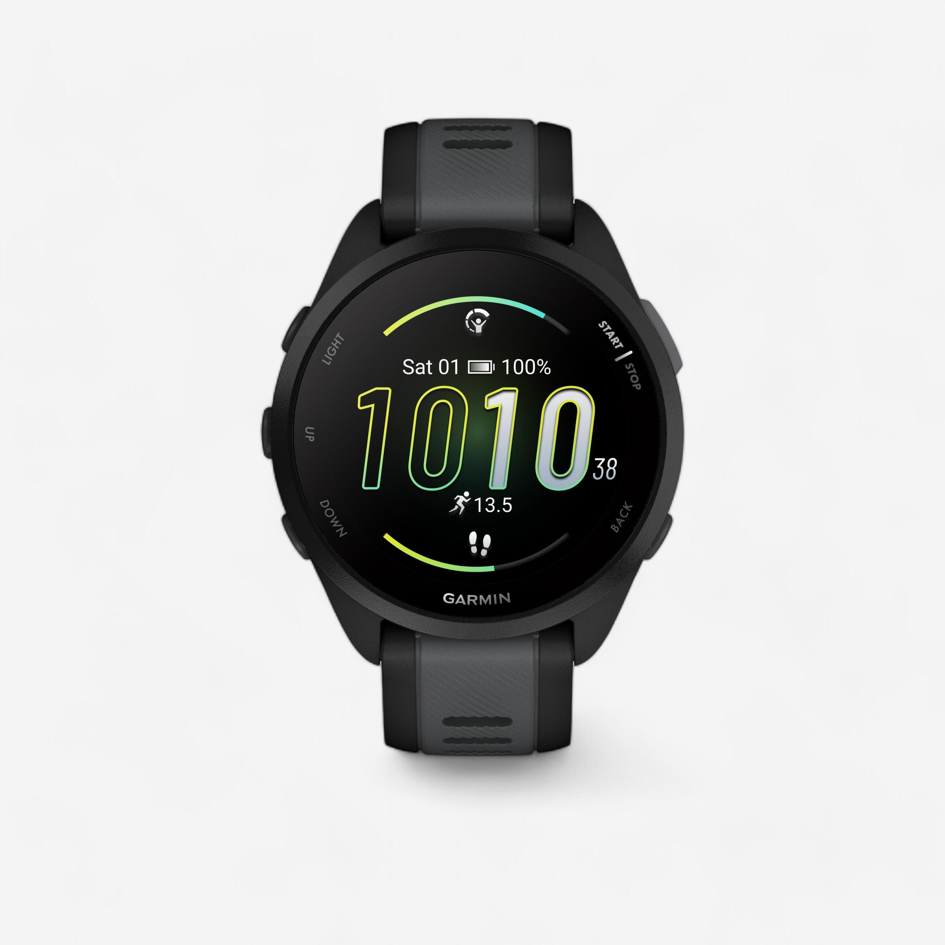 GARMIN Inteligentné hodinky Forerunner 165 Music s GPS čierno-tmavosivé-GARMIN