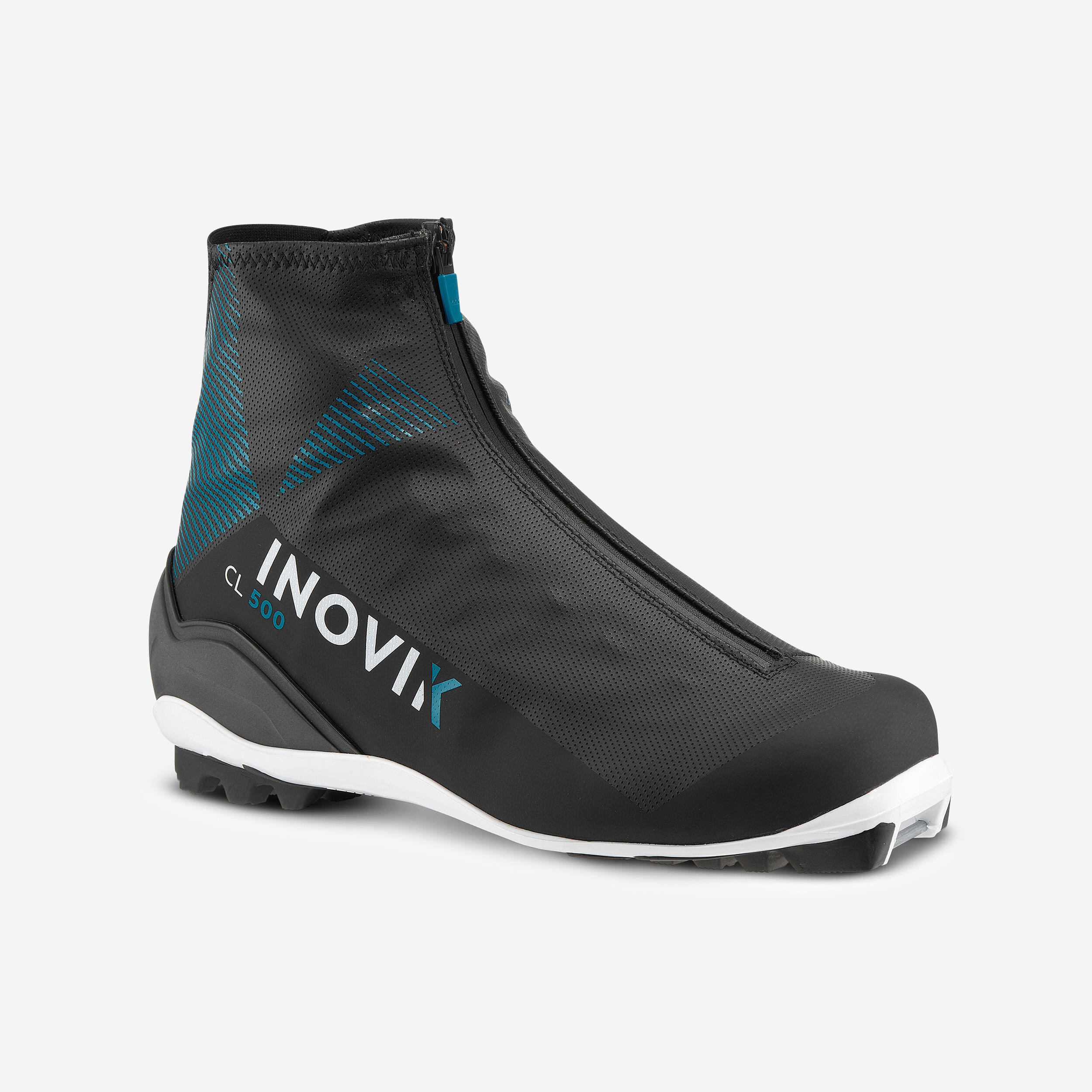 INOVIK Pánska obuv XC S Boots 500 na bežecké lyžovanie klasickou technikou čierna 272@39-INOVIK