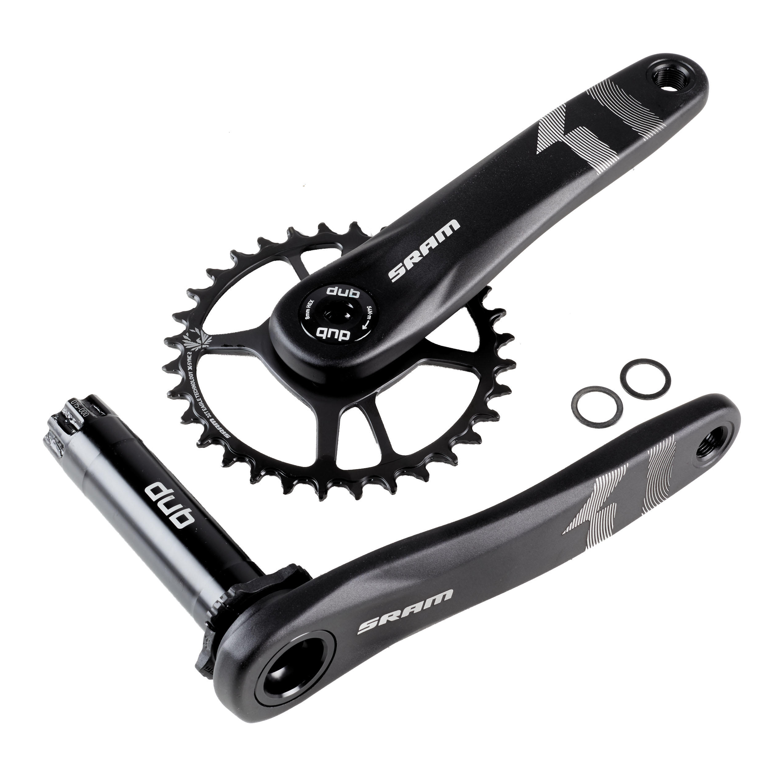 Jednoprevodník na horský bicykel SRAM X1 32 zubov 175 mm DUB-SRAM