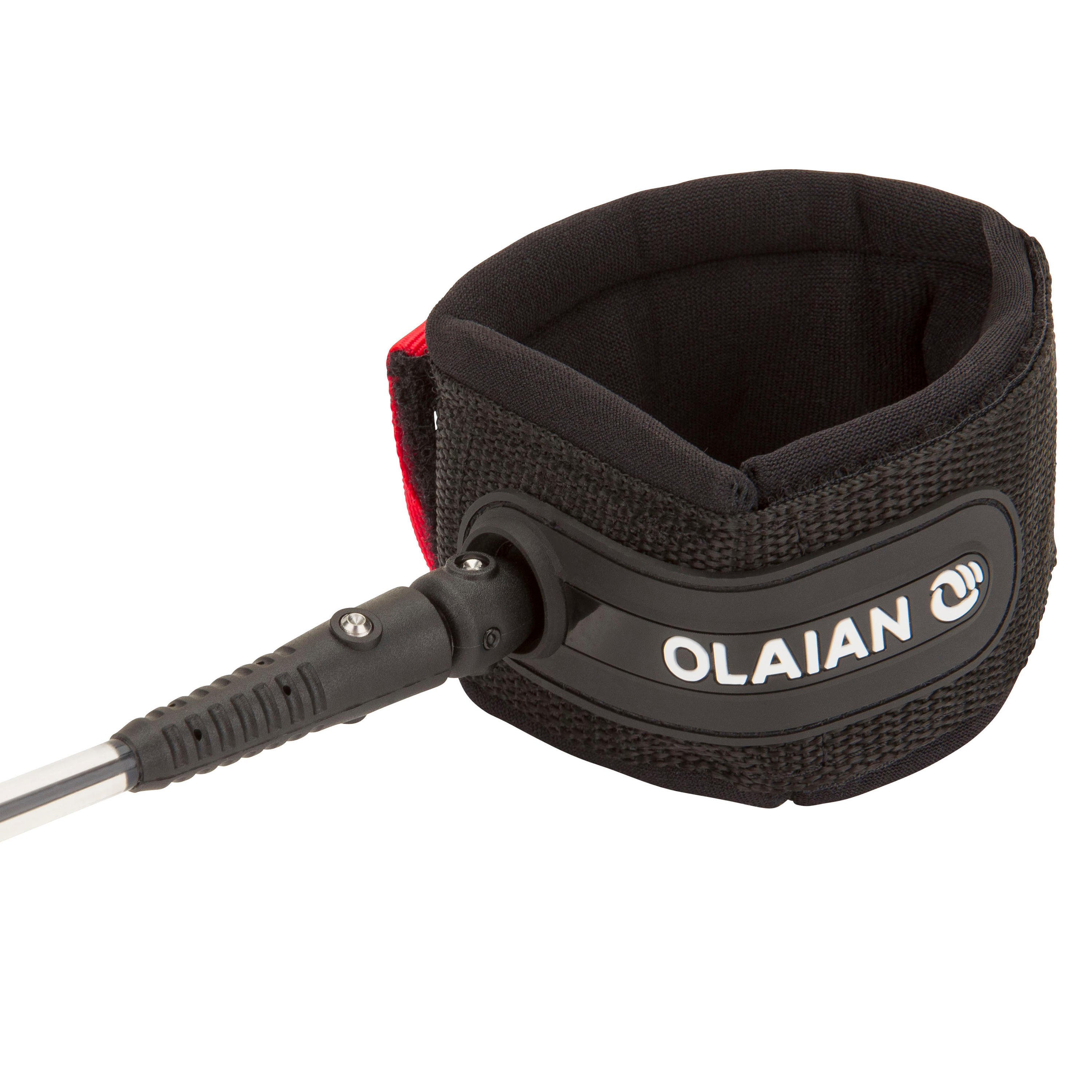 OLAIAN Leash na surf 7' (210 cm) priemer 7 mm čierny-OLAIAN