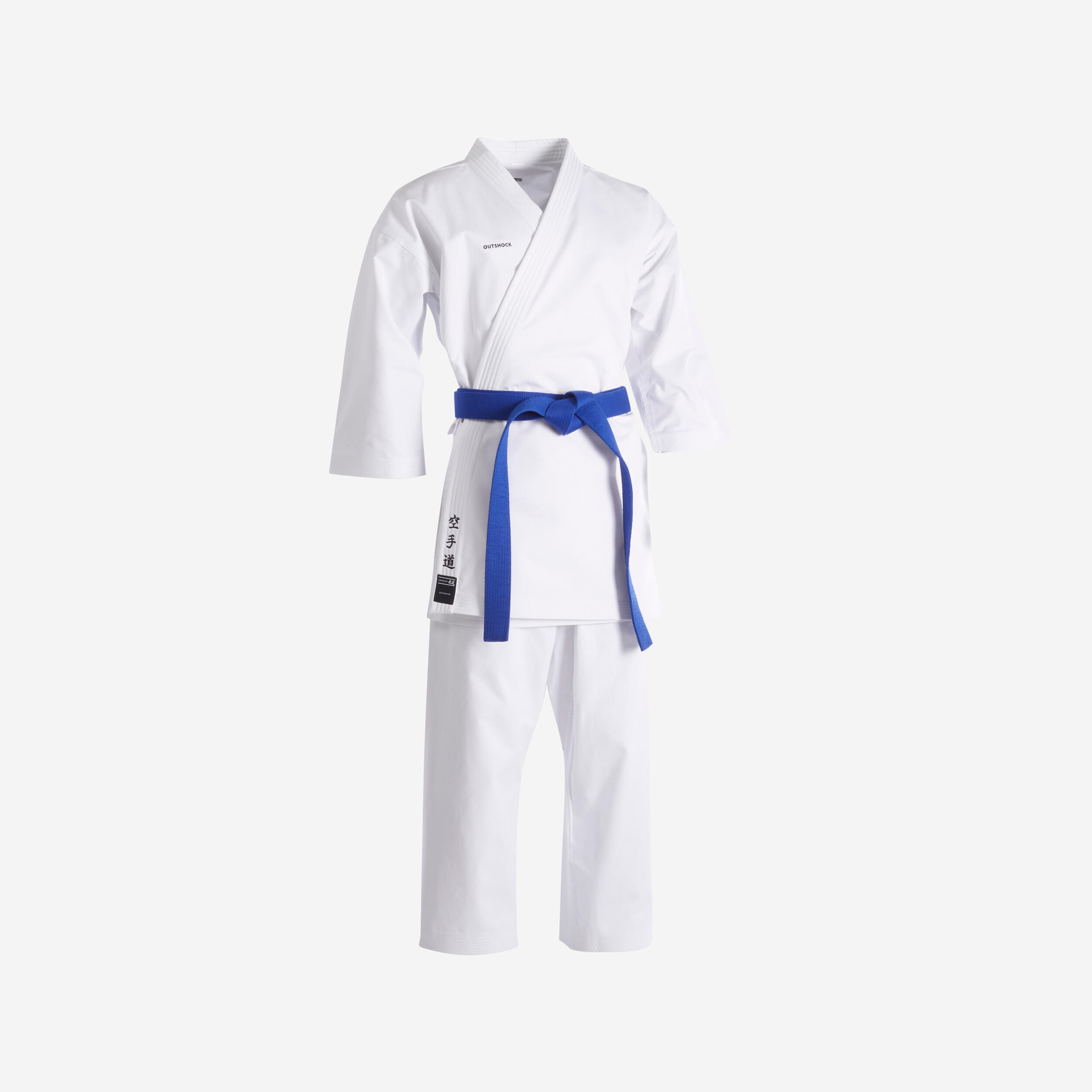 OUTSHOCK Kimono 500 na karate biela 296@150 cm-OUTSHOCK