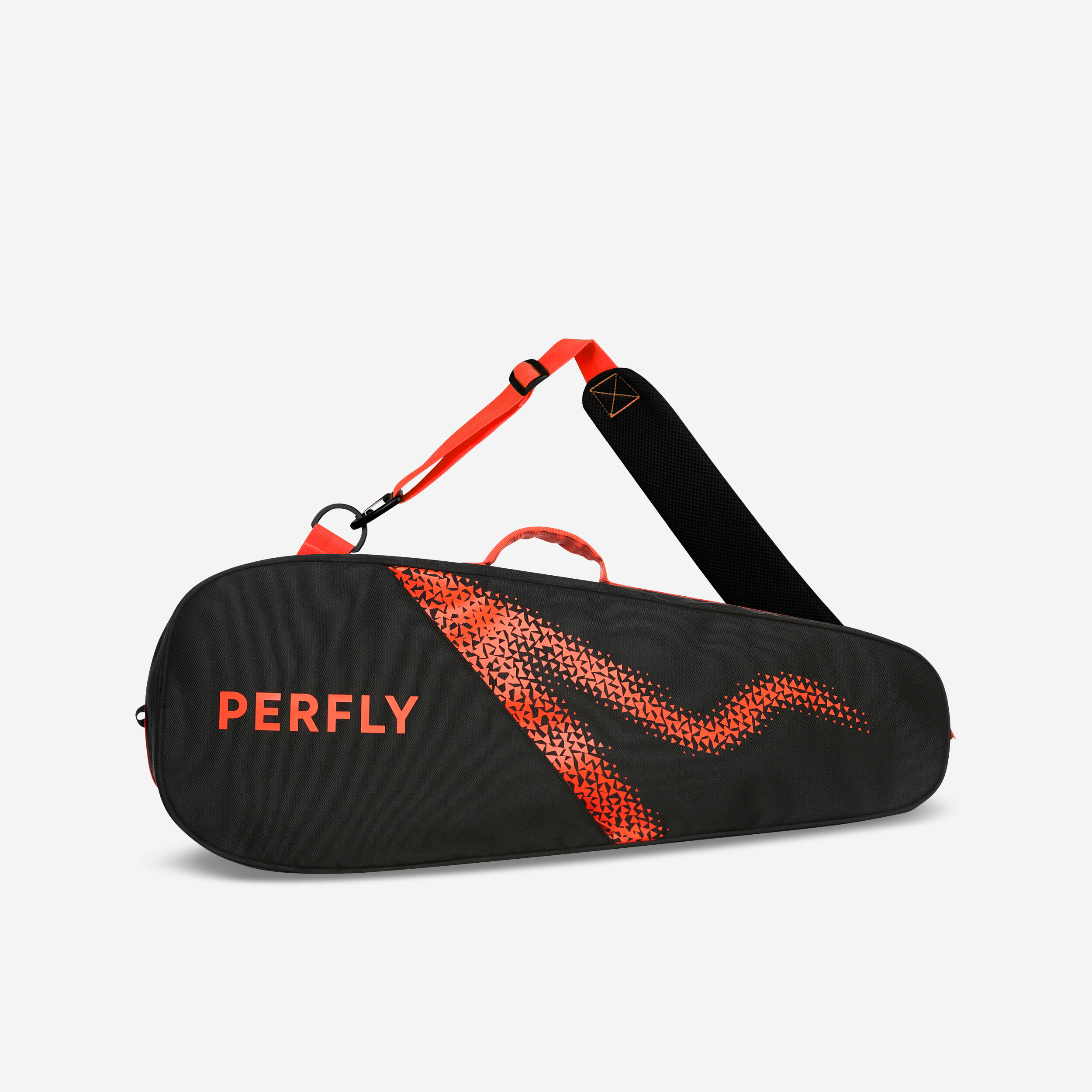 PERFLY Obal na bedmintonovú raketu BL 530 čierno-červený oranžová-PERFLY