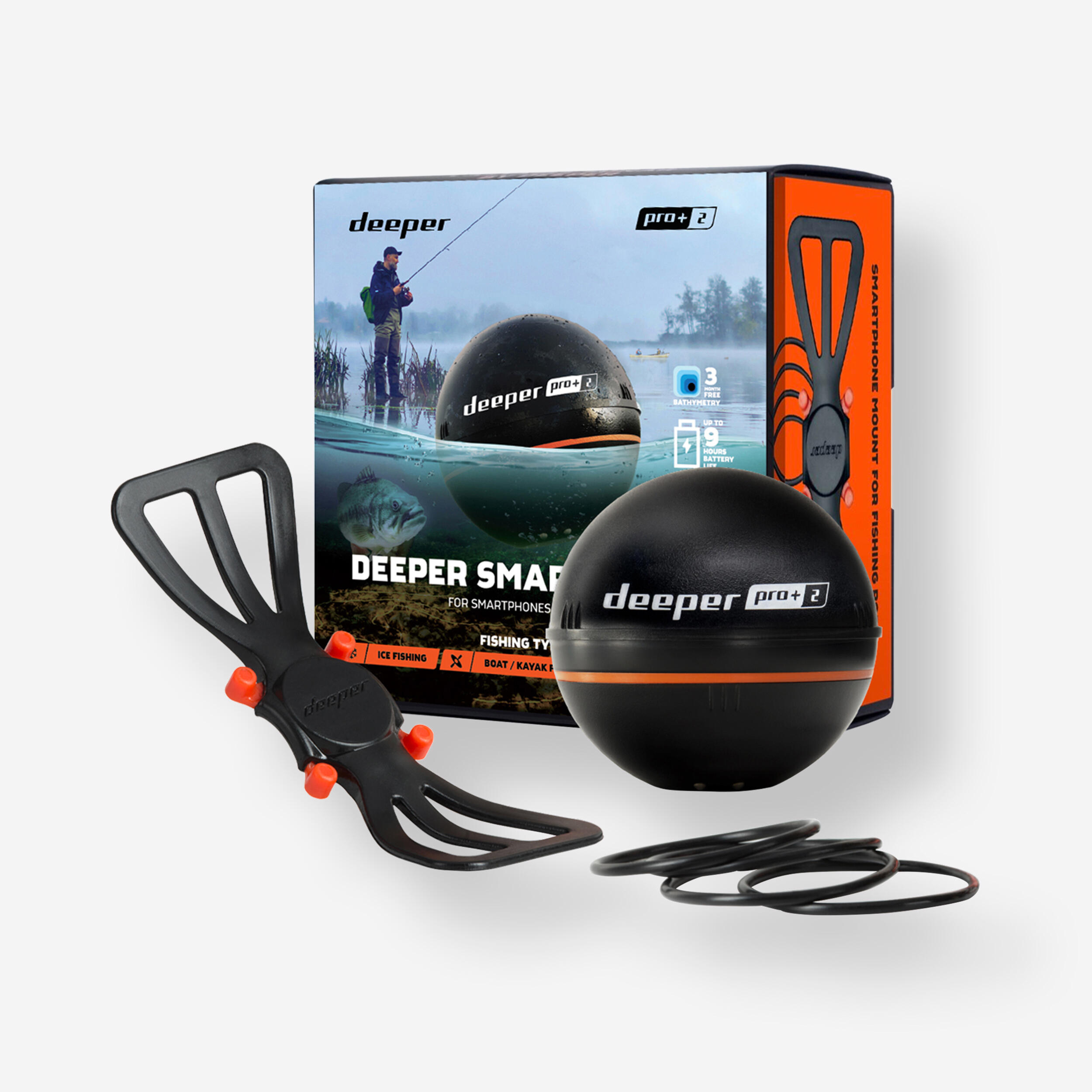 Sonar Deeper Pro Plus 2 + držiak na smartfón-DEEPER