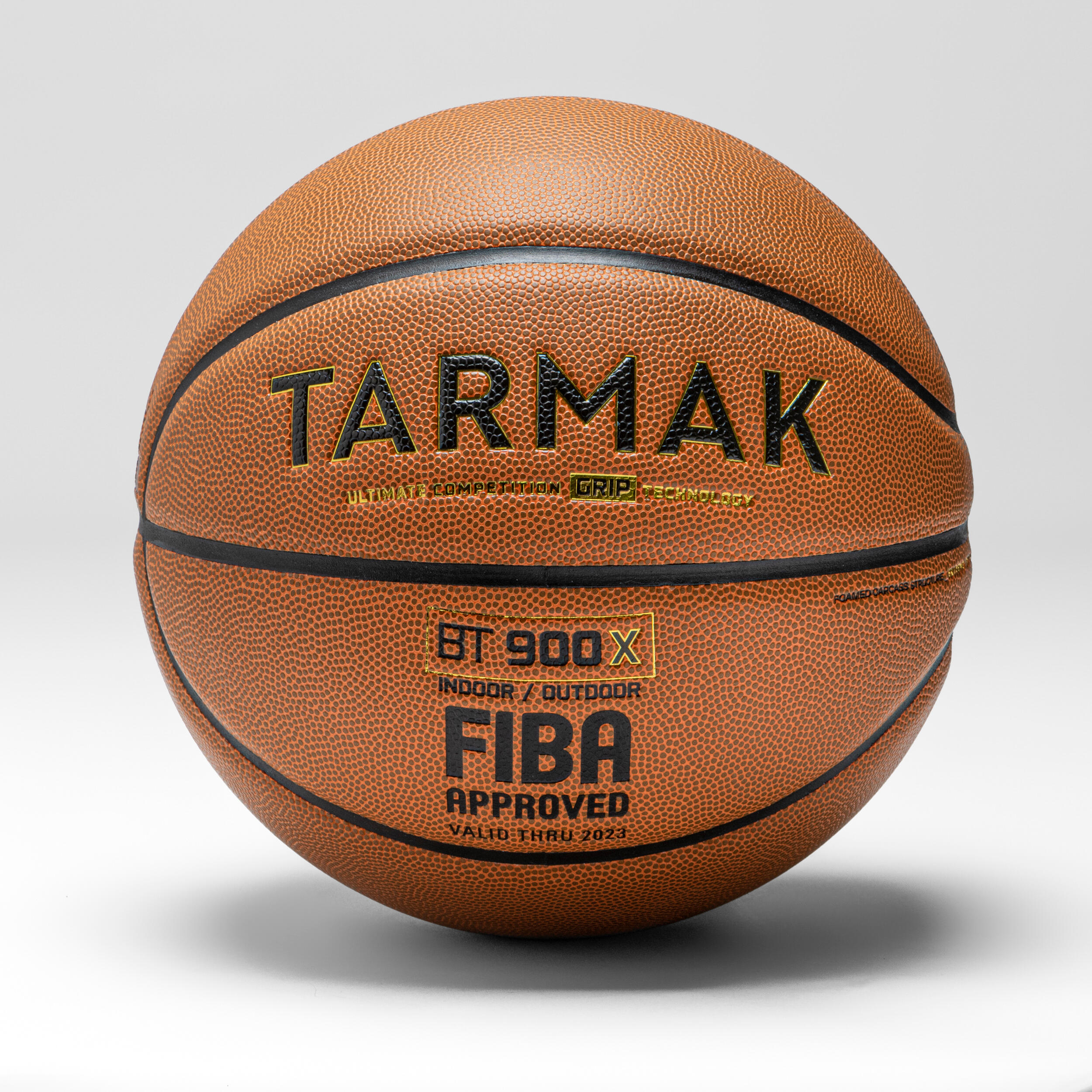 TARMAK Basketbalová lopta FIBA veľkosť 7 BT900 Grip Touch oranžová oranžová-TARMAK