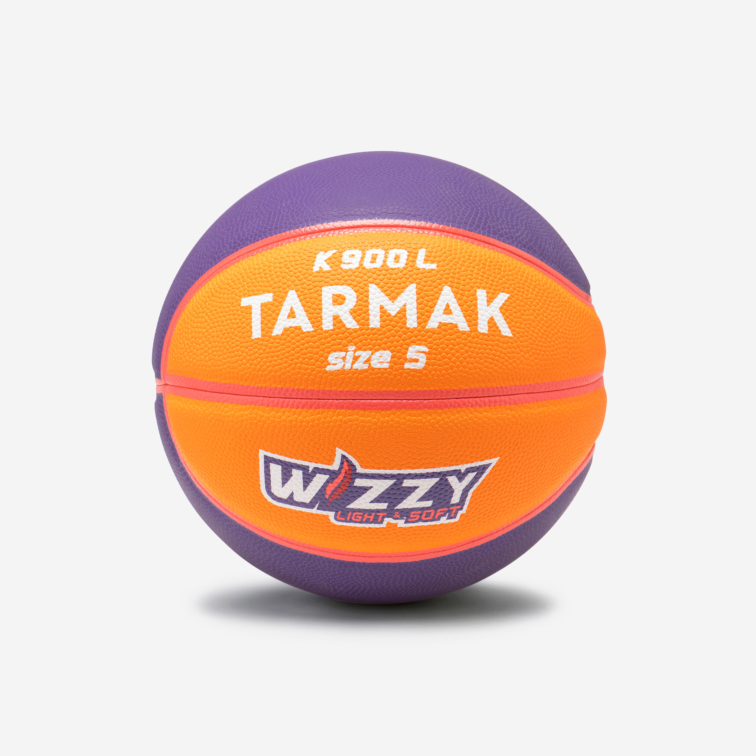 TARMAK Basketbalová lopta K900 Wizzy oranžovo-fialová fialová-TARMAK