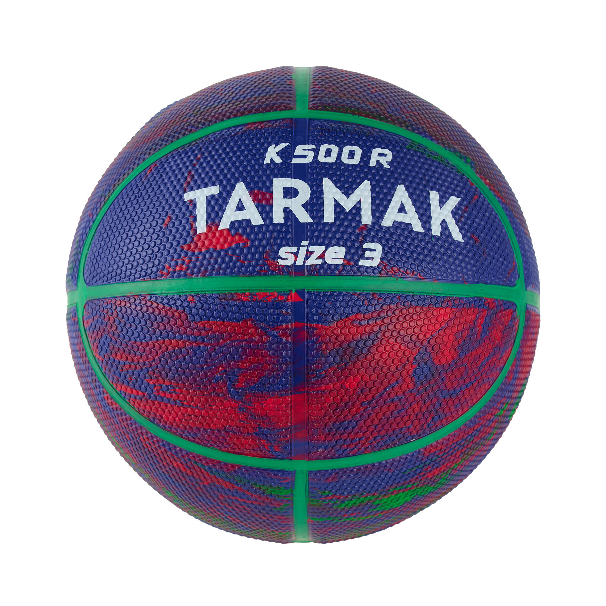 TARMAK Detská basketbalová lopta K500 veľkosť 3 modro-červená modrá 120@3-TARMAK