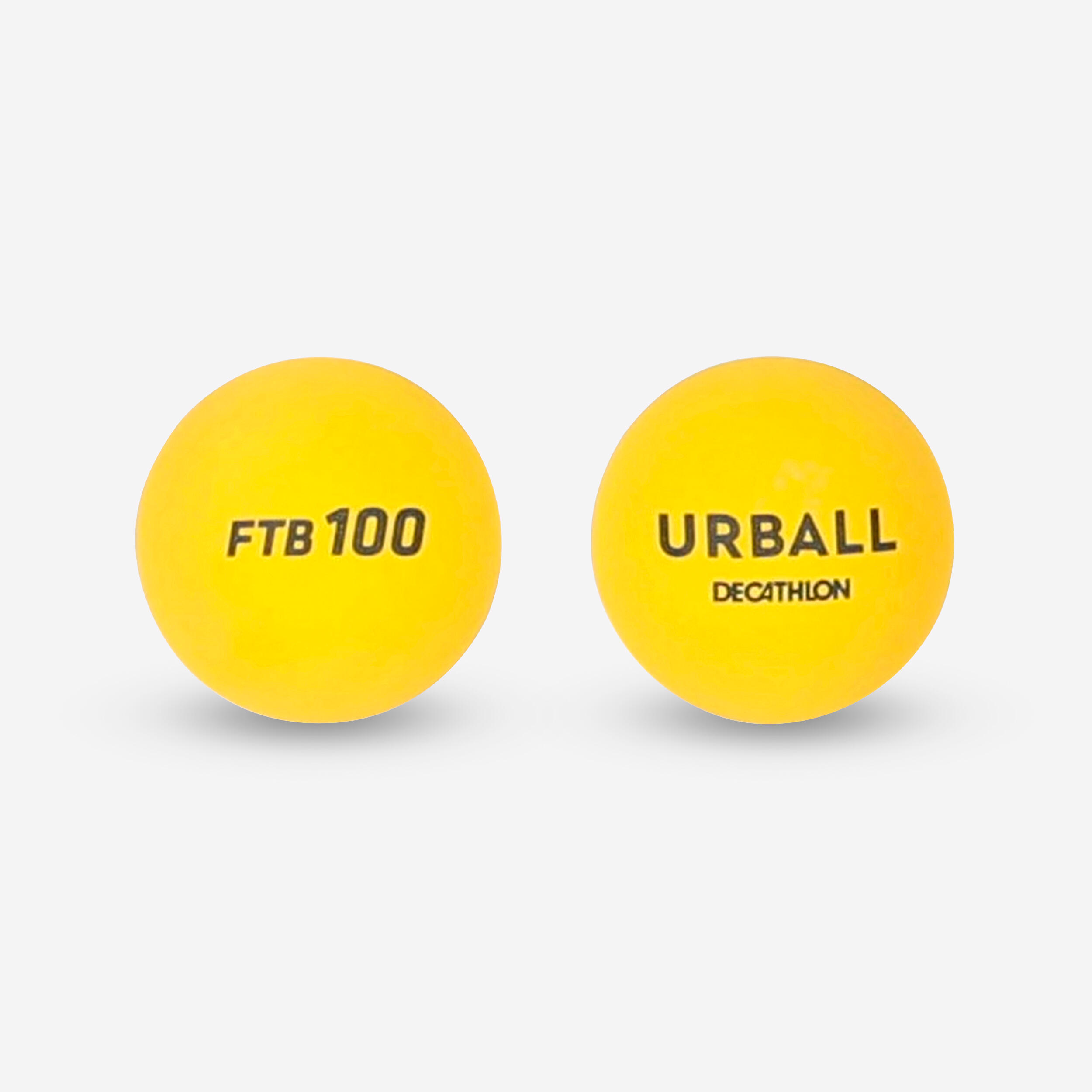 URBALL Loptičky na frontenis FTB830 2 ks žlté bezfarebná-URBALL